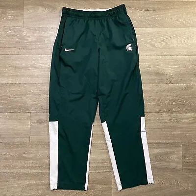 Nike Dri Fit Pants On Field Michigan State University MSU #65 Player Worn Large • $29.99