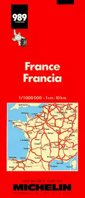 France: No. 989 (Michelin Maps) By Pneu Michelin Sheet Map Book The Fast Free • $6.17