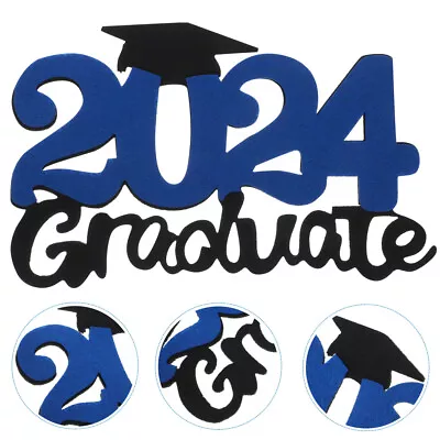 Graduation Grad Photo Props 2024 Graduation Photo Frame Graduation Party Decor • £8.87