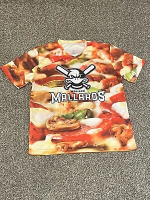 Madison Mallards Northwoods League Brew Pub Pizza Supreme #18 Jersey Size XL • $29.99