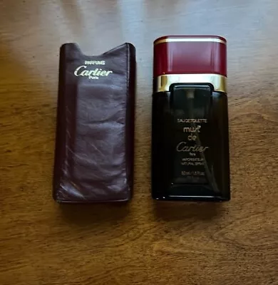 VNTG Original Les Must De Cartier Parfum 50 Ml 1.6 Oz Empty For Collectors • $37