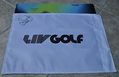  Golf Flag Signed By Ian Poulter London 2023 With COA Ryder Cup • $124.32