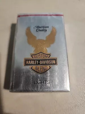 Rare Vintage Pack Of Harley Davidson Cigarettes Collectible Motorcycles New • $25.99