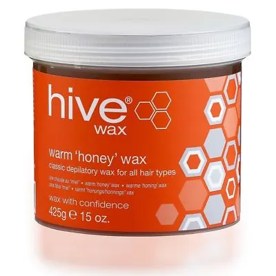 Hive Warm Honey Depilatory Wax 425g   Leg Bikini  • £9.75