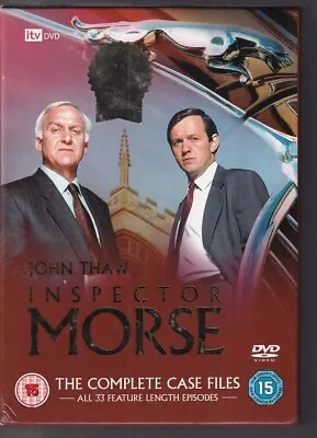 Inspector Morse - Complete Case Files - 33 Episodes - Box Set - DVD FREE UK P&p • £9.99