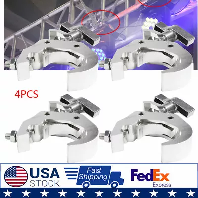 4xLight Truss Clamps Moving Head Light Stage Around O Compact Clamp Global Mount • $35.20