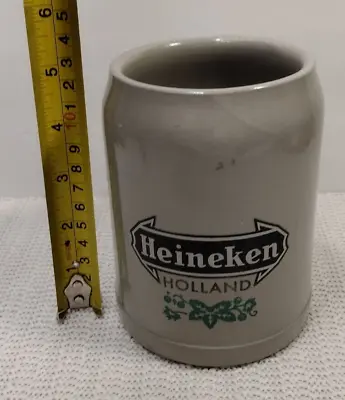 Heineken Beer Mug Stein .5L Ceramic Made In Germany Vintage Holland Stoneware • $15.25