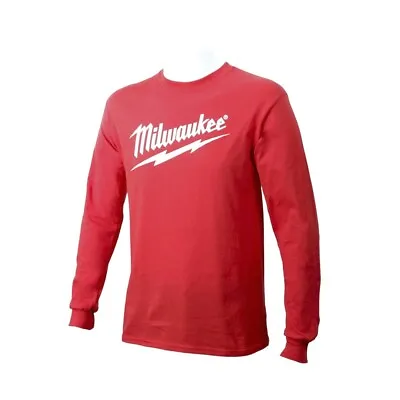 Milwaukee Tool Gildan Red Long-Sleeve T-Shirt - Size 3XL - NEW • $16.95