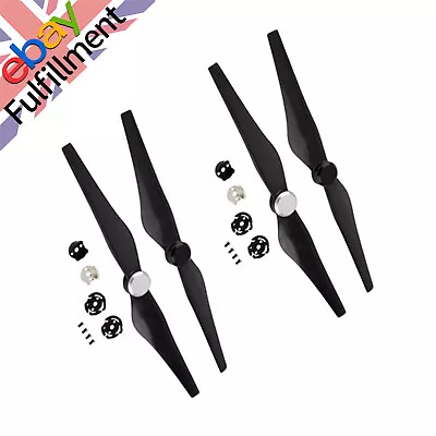 2 Pair Carbon Fiber 1345s Quick Release Propeller Blades For DJI Inspire 1 Drone • £35.99