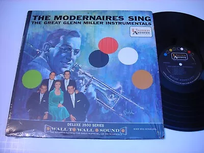 SHRINK The Modernaires Sing Glenn Miller Instrumentals 1961 Mono LP VG+ • $10.99