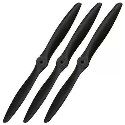 XOAR PJG 7x4 RC Model Airplane Propeller 7 Inch Nylon Nitro Glow Prop (3-Pack) • $9.99