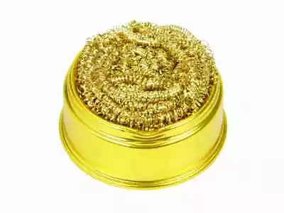 Soldering Tip Cleaning Ball And Base 60 X 60mm Brass Wool • £6.70