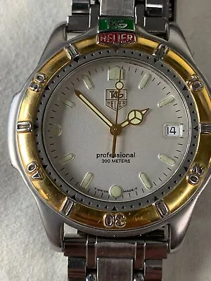 Tag Heuer Professional Watch 200m - Two Tone 995.706A • $350