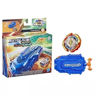 Beyblade Burst Quad Drive Cyclone Fury String Launcher Set (Cyclone Roktavor R7) • $39.99