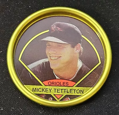 1990 Topps Baseball Coin #30 Mickey Tettleton Orioles • $1.99