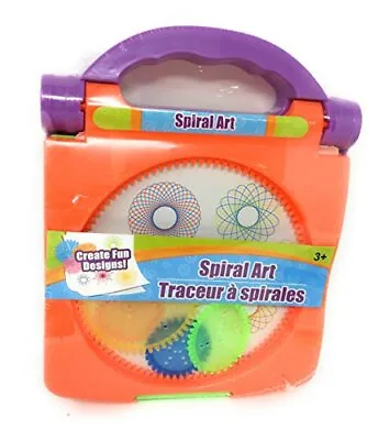 £21.24 • Buy Spiral Art Kids Travel Kit ~ Draw & Create Fun Designs ~ Portable Carry Case ...