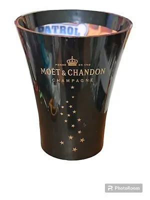 Moet & Chandon Acrylic Champagne Ice Bucket Wine Cooler Jean-Marc Gady Used • $19.99