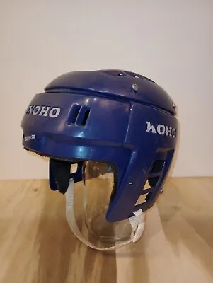 Vintage Koho 6000 SR Hockey Helmet Blue Ugly Rare • $70
