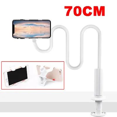 360º Gooseneck Table Holder Bed Stand Clamp Mount For IPad Tablet Flexible Arms • £8.89