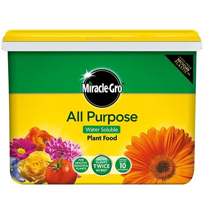 Miracle-Gro All Purpose Water Soluble Plant Food Tub 2kg Plant Growth Feed • £16.20