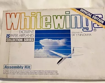 White Wings Ninomiya Paper Airplanes 15 Original Series Assembly Kit Vtg Unused • $24.99