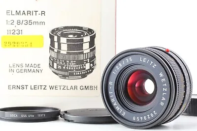  Near Mint+++  Leica Leitz Wetzlar Elmarit-R 35mm F/2.8 3Cam Lens Germany JAPAN • $599.99