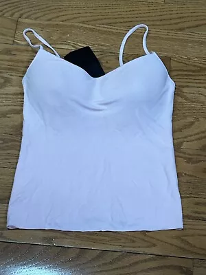 LA PERLA Italian Clothing Pink Shelf Bra Cami Tank Top NWT RETAIL 330.00! • $22