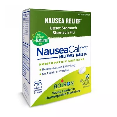 NauseaCalm 60 Tabs By Boiron • £21.77