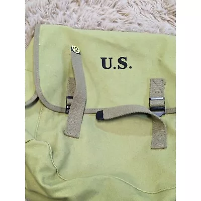 Ww2 Us M1936 Musette Haversack With Shoulder Belt • $41.90