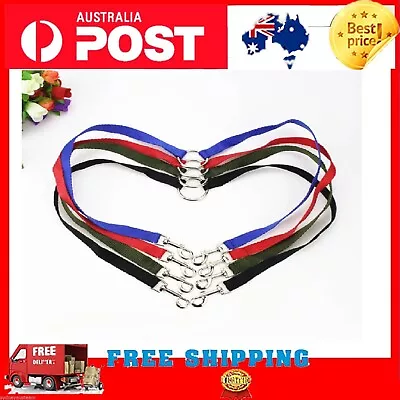 $5.29 • Buy 2 Way Double Dual Dog Leash Lead Walk 2 Dogs With One Lead Coupler Nylon Harness