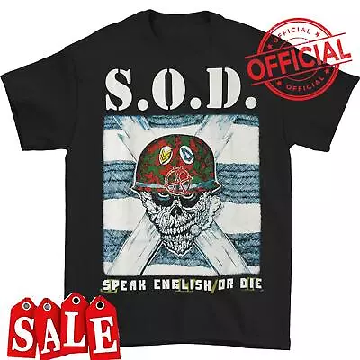 S O D  Men S Speak English Or Die T-shirt • $18.99