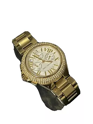 Michael Kors MK5756 Camille Gold Glitz Women's Watch • $60