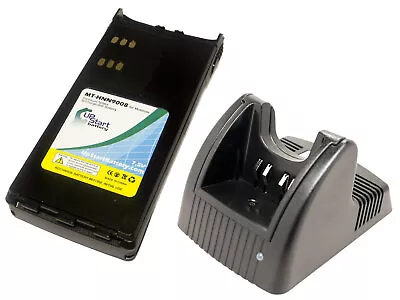 Battery & Charger For Motorola GP340 GP320 HT1250.LS MTX960 MTX850 HNN9008AR • $32.99