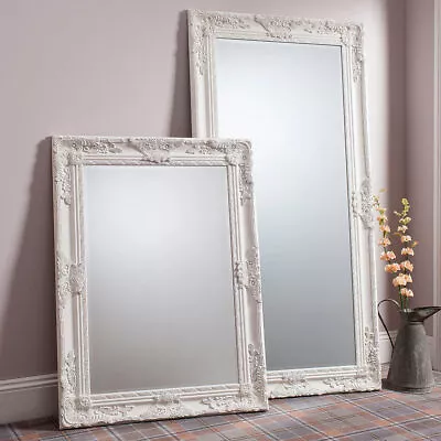 Gallery Hampshire Cream Leaner Mirror 84 X 170cm • £147.39