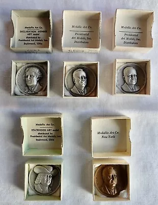 Lot 5 Medallic Art Company Medals - Jefferson FDR Penn Truman - .999 Silver • $200