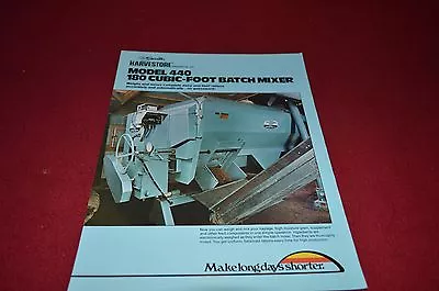 A.O. Smith Harvestore 440 180 Cubic Foot Batch Mixer Dealer's Brochure DCPA4  • $17.99