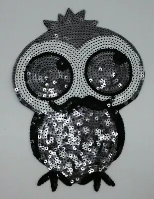 $8.99 • Buy Sequin Patch: Mustache Owl