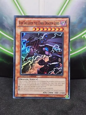 Yugioh Van'Dalgyon The Dark Dragon Lord CT07-EN007 Super Rare NM • $2.57