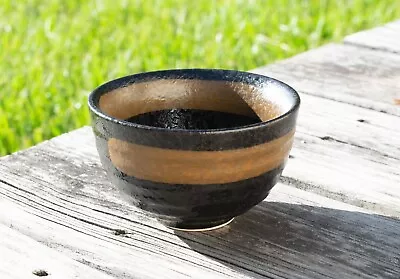 Matcha Cup - Dark Brown Glaze Matcha Bowl • $24.99