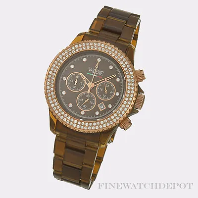 $237 • Buy Authentic Vabene Chronograph Cappucino Rose Gold Bezel 41mm Watch CH913