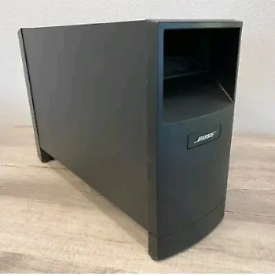 Bose Acoustimass 10 Series IV Black Subwoofer Home *REPAIR BASS KNOB Missing* • $115.19