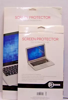 Lot Of 2 Radioshack 2603761 Screen Protector For 13  Macbook Pro 2603761... • $8.99