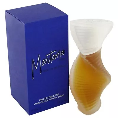 Vintage MONTANA Parfum De Peau CLAUDE MONTANA Eau De Toilette Women Spray 3.4 Oz • $109.99