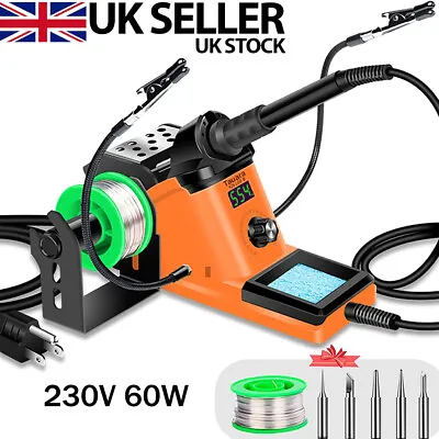 £28.59 • Buy Soldering Iron Station Rework 90°C-480°C Variable Temperature Stand Digital 60W