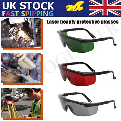 NEW Protection Goggles Laser Safety Glasses Eye Spectacles Protective Glasses UK • £5.96