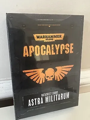 Warhammer 40000 Apocalypse - Datasheet Cards - Astra Militarum. New & Sealed • £14.99