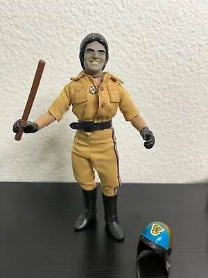 Original Vintage 1980 Mego CHiPS Ponch 8  Policeman Action Figure • $49.99