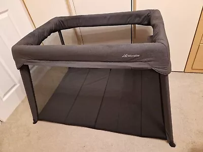 Micralite Sleep And Go Travelcot (Grey) - Very Good Condition • £50