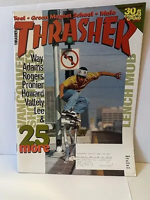 Thrasher Magazine March 1993 Rick Ibaseta Wade Speyer Mike Vallely • $30