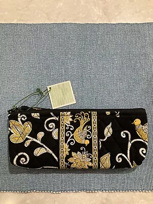 Vera Bradley Cosmetic Makeup  Bag Case Retired 7” X 3.5” New With Tags • $10.99